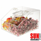 Clear Acrylic Candy Container With Lid